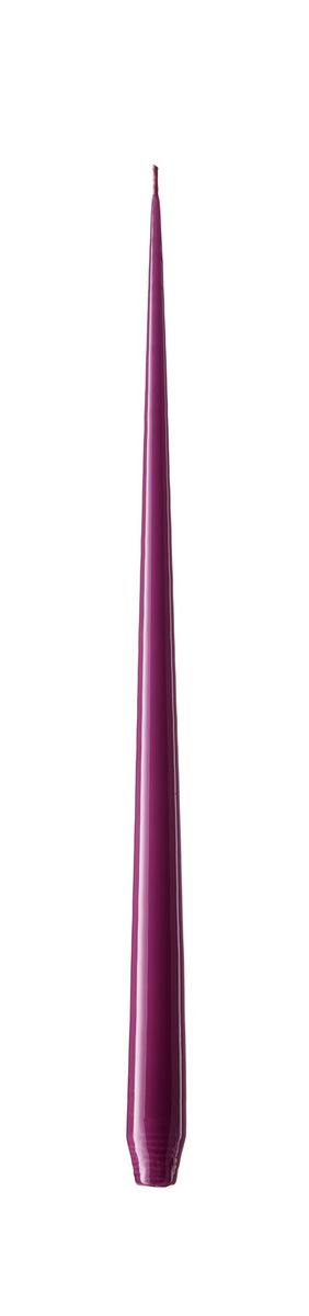 Kronelys 32 cm, med lakk - Plum Syrup