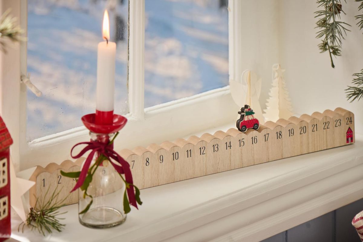 Julekalender med kjørende bil