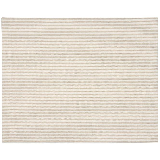 Hovedbilde Spisebrikke beige m/hvite striper