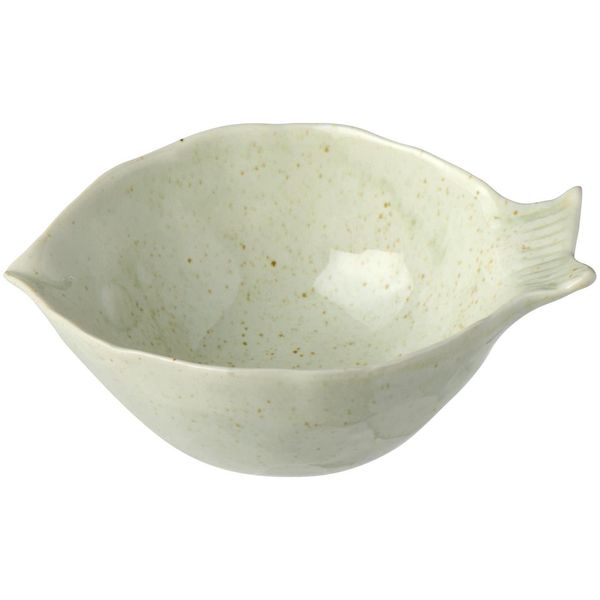 Hovedbilde Skål i hvitt, fiskeformet