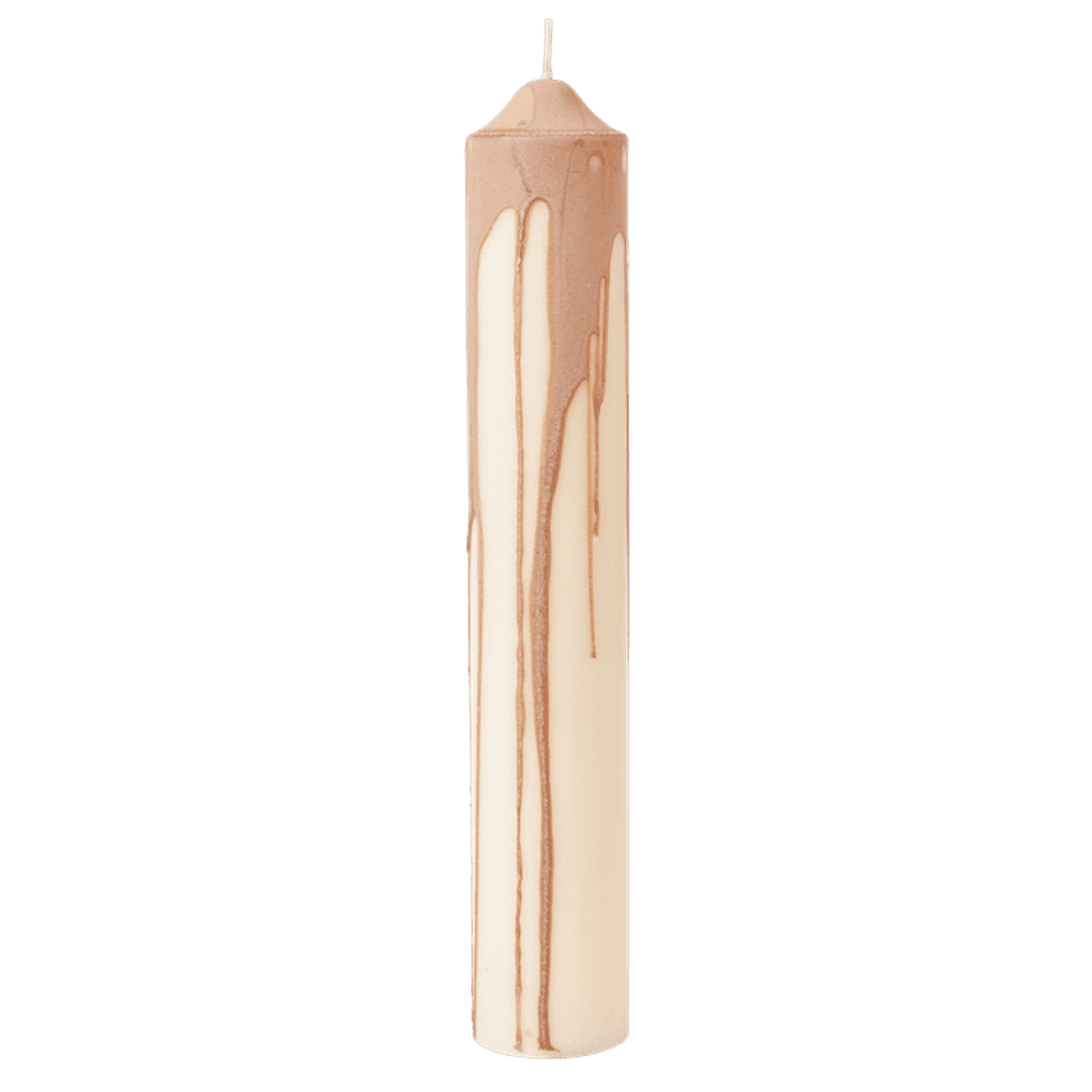 Dryp Pillar Candle H30 - Beige