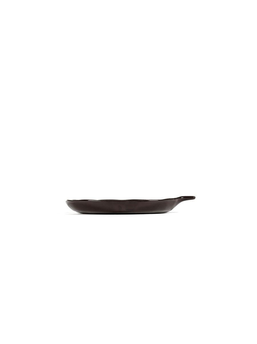 Tallerken med håndtak - La Mère - Ebony