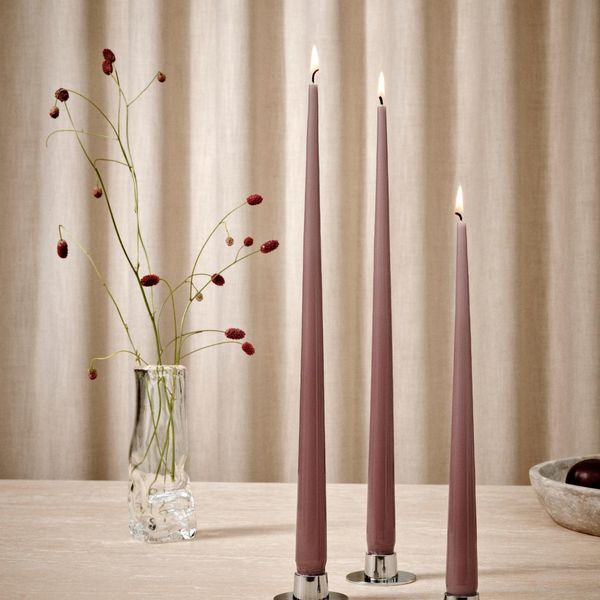 Hovedbilde Kronelys 32 cm - Winter Rose