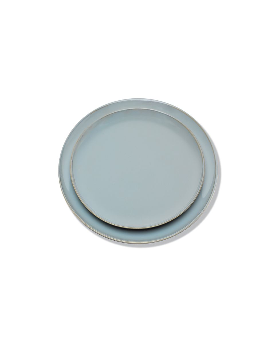 Tallerken L - Smokey Blue - Terres De Rêves