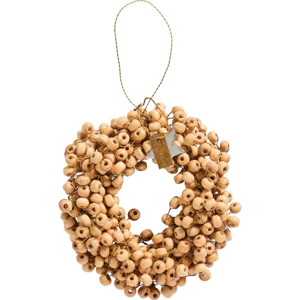 Hovedbilde Krans med treperler, Stille Natt, Ø10