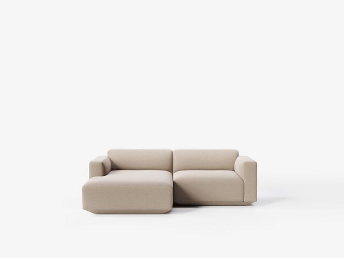 Develius EV1 modulsofa, 2 seter med sjeselong - Hallingdal 220