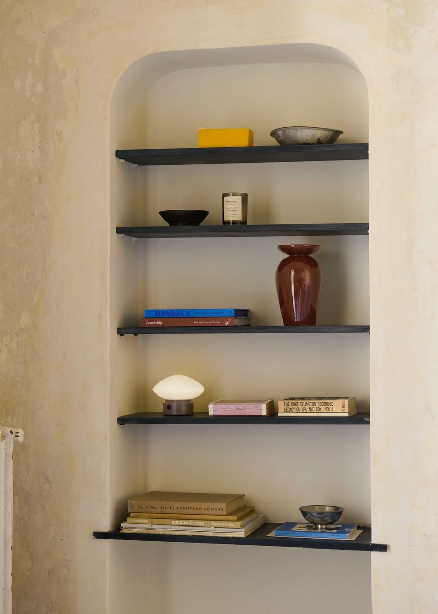 Mist AP21 Portabel Bordlampe, Grigio Caldo