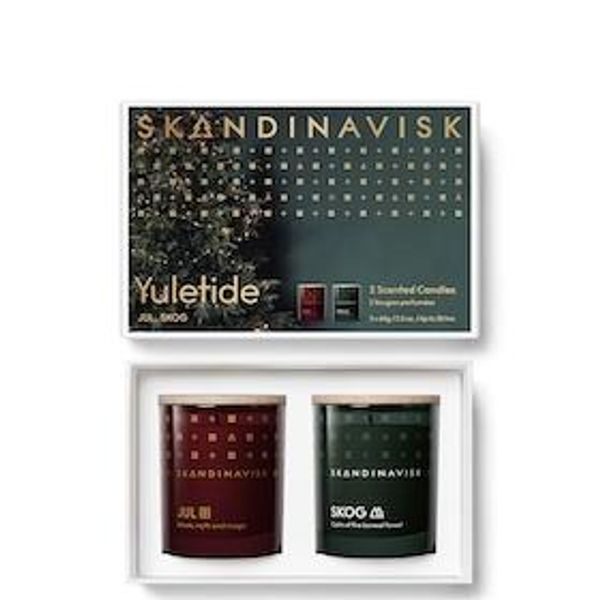 Hovedbilde Gavesett JUL & SKOG duftlys
