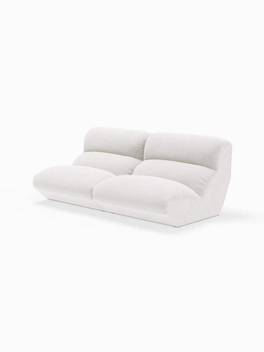 Hi Lo Modulsofa AV54-AV55 - Benhvit