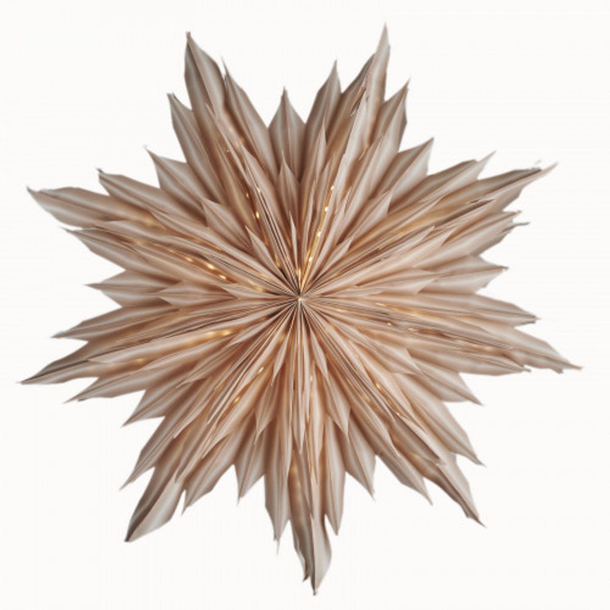 Helena julestjerne 44 cm - Beige