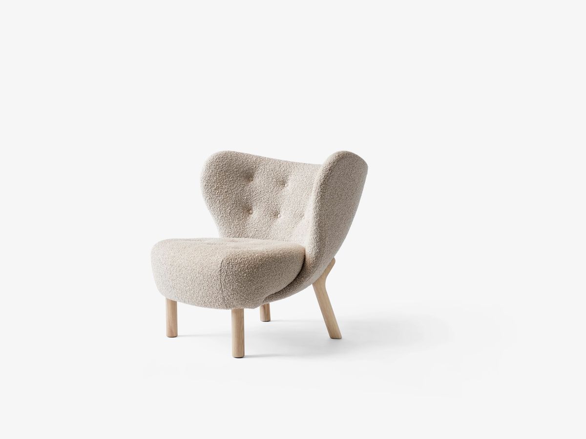 Little Petra Stol & Puff - Karakorum Beige