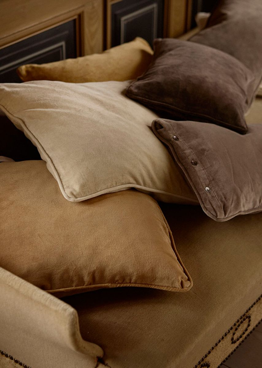 Putetrekk 50x50, Velur - Vanilla