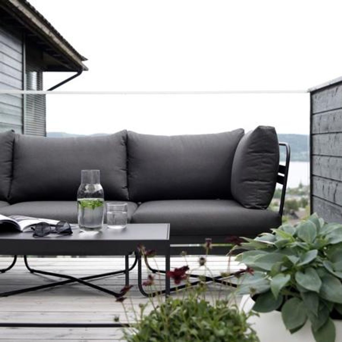 Bris modulsofa - Sort