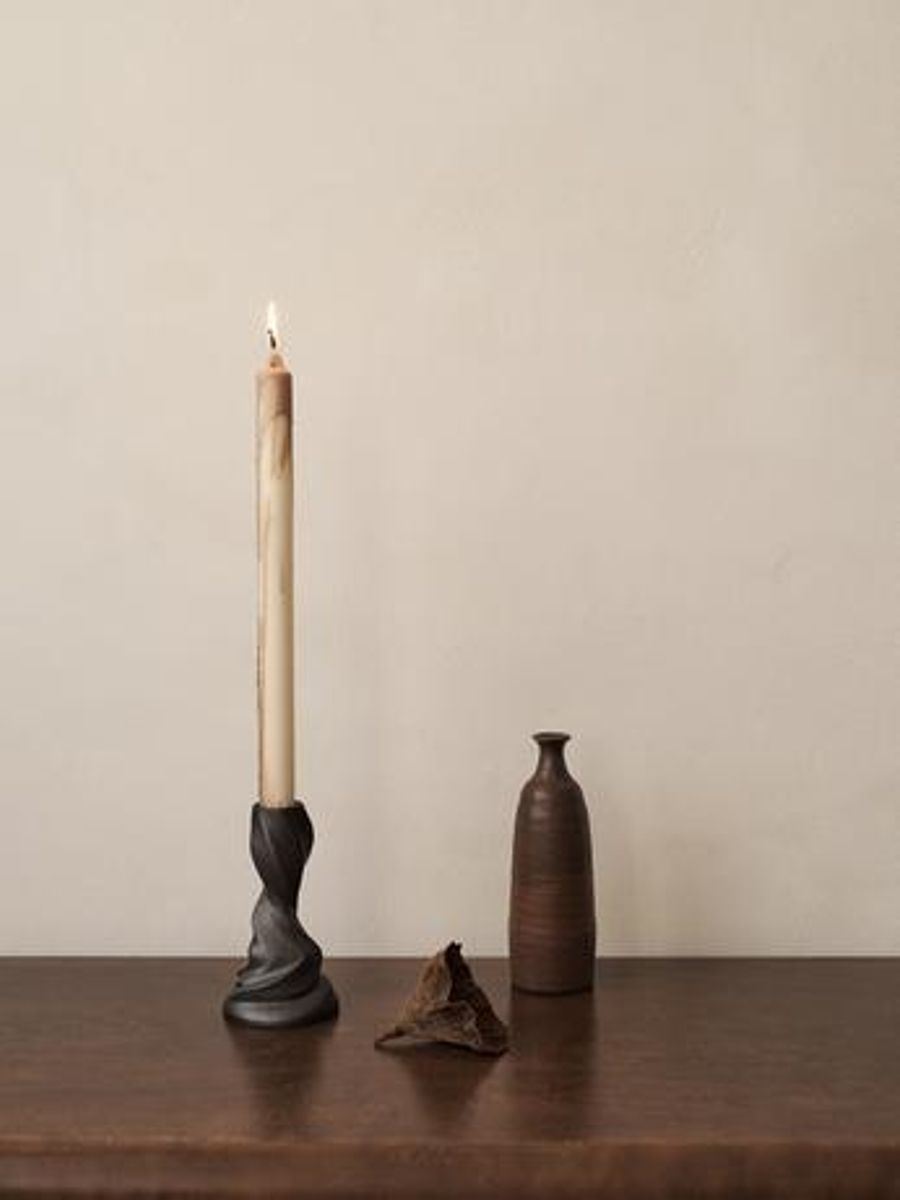 Dryp  Candles, Sett av 2 - Beige