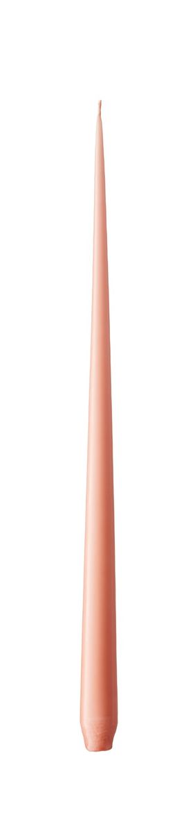 Kronelys 32 cm - Rosy Caramel